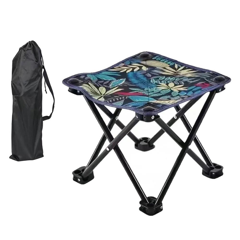 Уличный переносной складной стул, легкий складной табурет для кемпинга, небольшой складной стул для походов, пляжа, рыбалки, пикника, сиденья, инструментов.