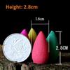 FY 20Pcs/Bag 2.7cm Natural Cone Fragrance Reflux Tower Incense for Backflow Burner Yoga Meditation Aromatherapy Home Fragrance