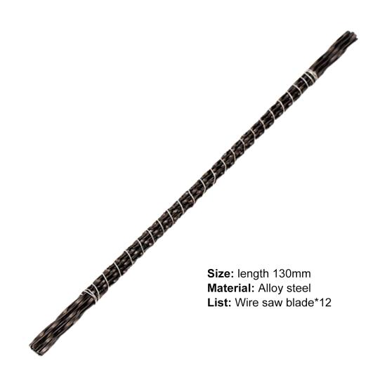 12 шт. лобзики со спиральными зубьями, острые портативные износостойкие прочные полотна для лобзика, деревообработка