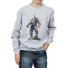Marvel Boys Avengers Infinity War Thanos Sketch Sweatshirt