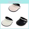 Sunshade Solid Color Hat Uv Protection Cap Breathable Outdoor Gift Activities