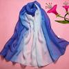 Fashion Lady Gradient Color Long Wrap Women's Shawl Chiffon Scarf Scarves
