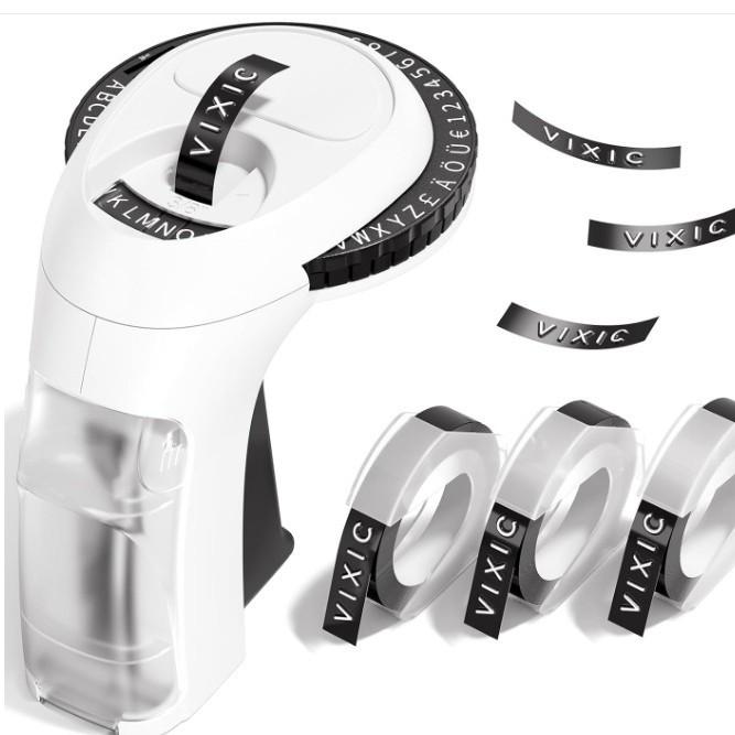 Портативный ручной ретро-принтер для тиснения этикеток Phomemo (Не требуется электричество)