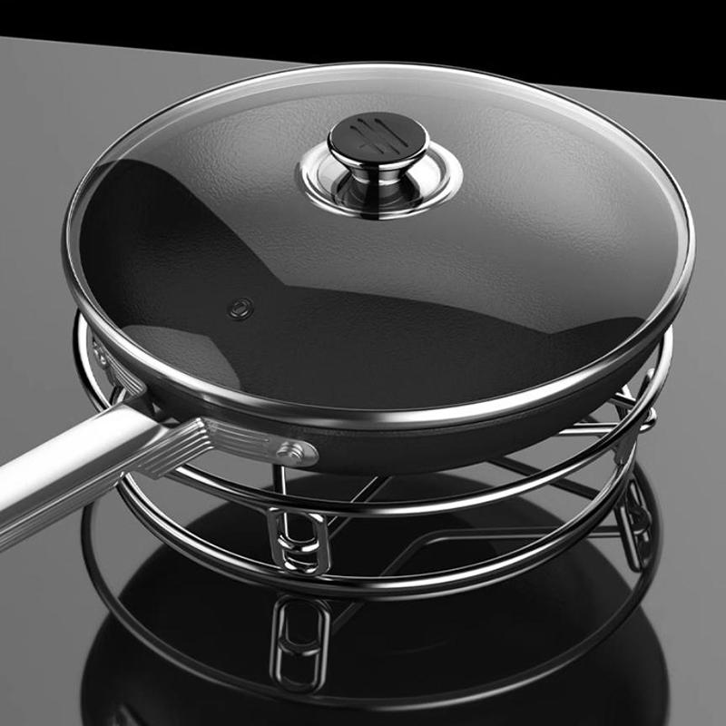 Круглая подставка для горячего Многофункциональная Подставка Прочная Надежная Кухонные аксессуары Подставка для кастрюль и сковородок Подставка под кастрюлю Нержавеющая сталь