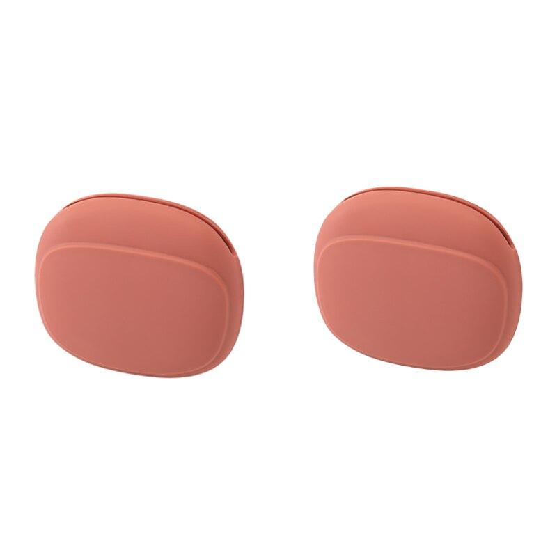 2 шт. силиконовый чехол для хранения кабеля для наушников мини-коробка для ключей мини-сумка для хранения помады зеленый светло-серый красный