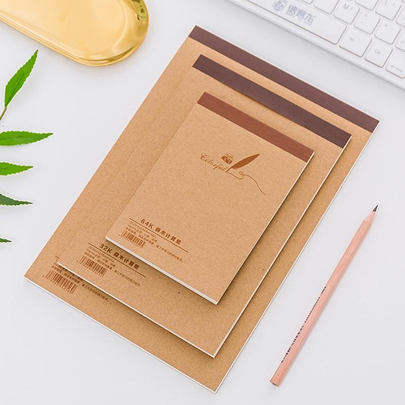 Портативный блокнот для рисования, офисный настольный блокнот, 60 листов, бережная для глаз бумага, легко рвется, подходит для школьников, учителей и для черчения.