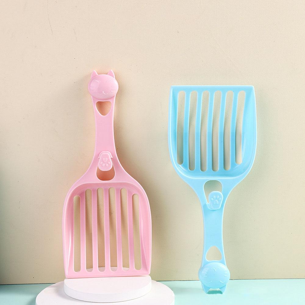 Совок для кошачьего наполнителя - Большой размер, лопатка для кошачьего наполнителя для кошек, прочный, легко моющийся, кошачьи принадлежности, эффективный инструмент для уборки наполнителя для