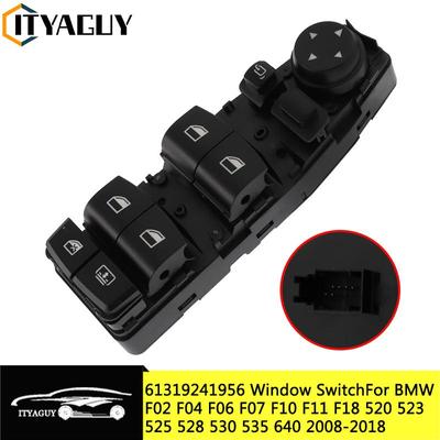 61319241956 Кнопка управления зеркалом на окне водителя для BMW F02 F04 F06 F07 F10 F11 F18 520 523 525 528 530 535 640 2008-2018