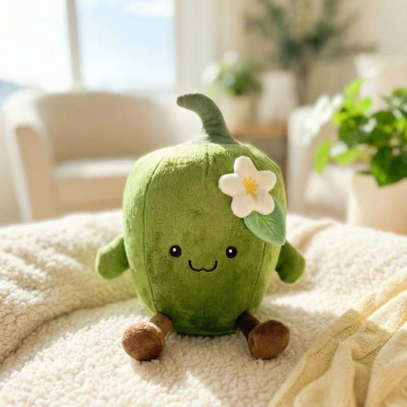 Новейшая кукла-овощ Каваи Плюшевая игрушка Фигурка куклы Мультяшная Аниме Милая Подушка Детский День Рождения Праздничный Подарок Кукла