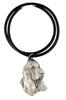 Basset Hound II – Necklace with Dog, Silver-plated Pendant for Dog Fan |