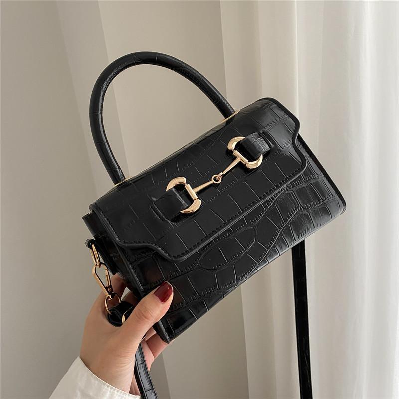 Chic Urban Simple Style Soft Leather Small Handbag For Women Trendy Shoulder Bag