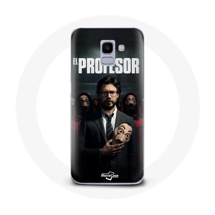 Case for Samsung Galaxy A8 2018 La Casa De Papel El Profesor