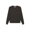 Fear of God Essentials FW22 Essentials флисовая толстовка с круглым вырезом унисекс топы с оттенком черного цвета меланж-серый FOG-FW22-476