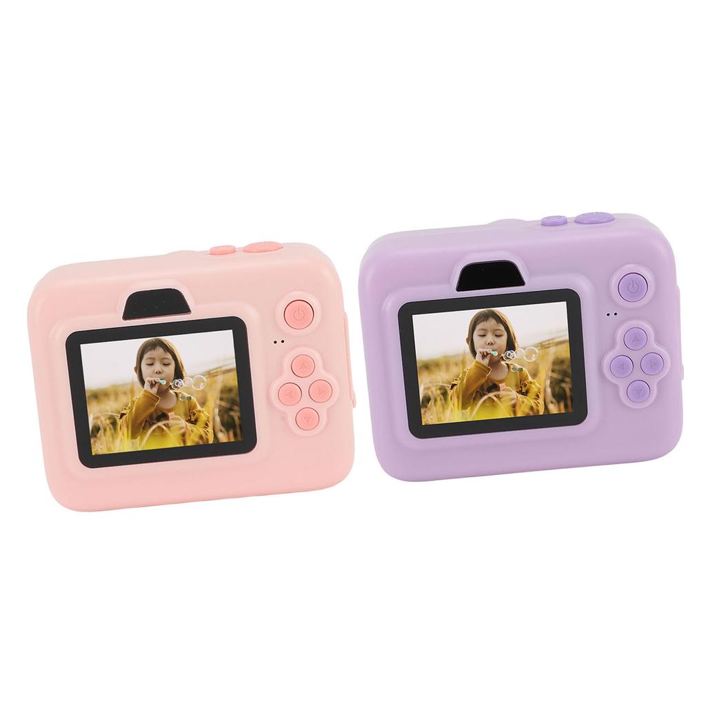 Цифровая камера 1080P с функцией мгновенной печати, видеокамера 12 МП с экраном 2,4 дюйма, бумага для печати, MP3-плеер 5