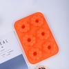 1pcs Silicone Donut Mold DIY Pudding Pastry Kitchen Baking Utensils High Temperature Resistant Pumpkin Shaped Cake Mold