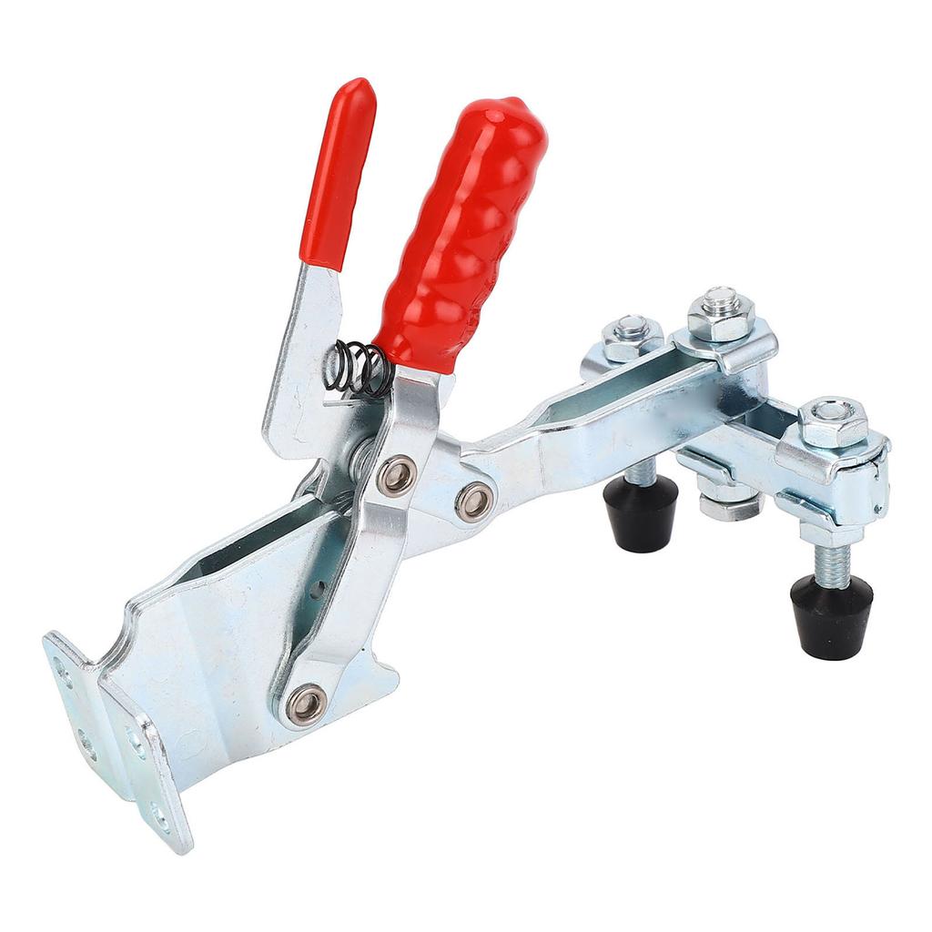 Быстросъемный вертикальный зажим с двойной головкой и двойной ручкой, усилие зажима 227 кг, вертикальный шарнирный зажим для Vi
