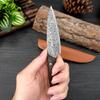 Нож для обвалки с дамасским узором, кованый кухонный нож из нержавеющей стали, нож для фруктов, нож для мяса, нож-измельчитель, резак