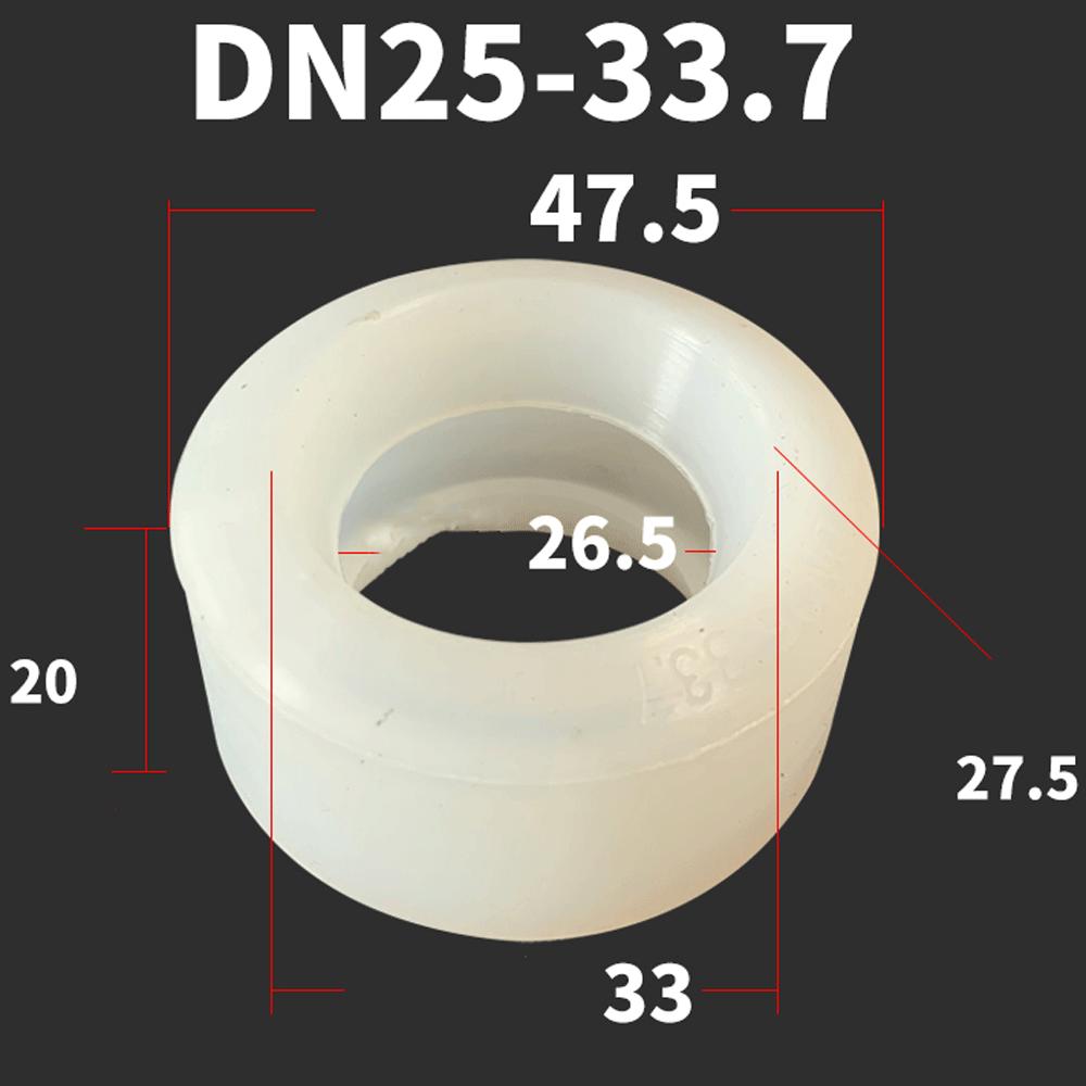 DN0.75-200 VMQ Силиконовая резина Уплотнительная Прокладка Уплотнительное Кольцо Полоса Для Зажимной Муфты Секций Hough Паз О-образной формы