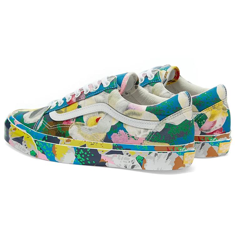 Vans Kenzo x Vans Og Old Skool Lx 'Цветочный Желтый' VN0A4P3X01H