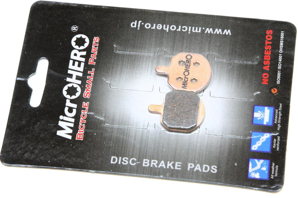 MicrOHERO Велосипедная тормозная колодка для дискового тормоза Hayes Pad для MX2, M3,
