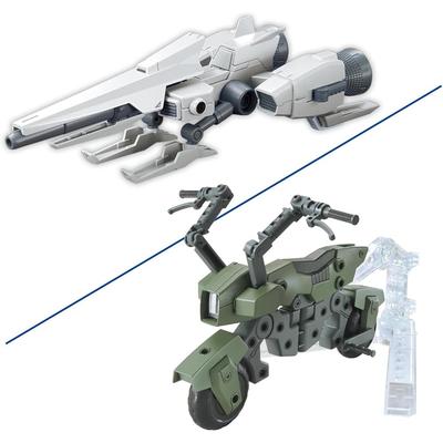 Bandai Spirits Gunpla Набор Дополнительных Деталей 20 Набор для Посадки Пластиковая Модель в Наборе Предварительно Окрашенный