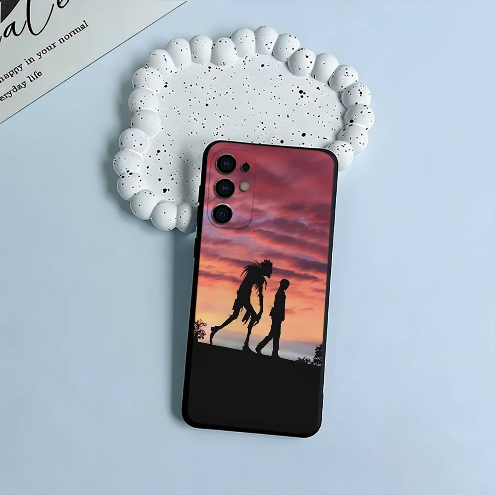 D-Death- Note- Классический аниме-чехол из мягкого силикона для Samsung S25, S24, S21, S22, S23, S30, Ultra, S20, Plus, FE, Lite-Черный