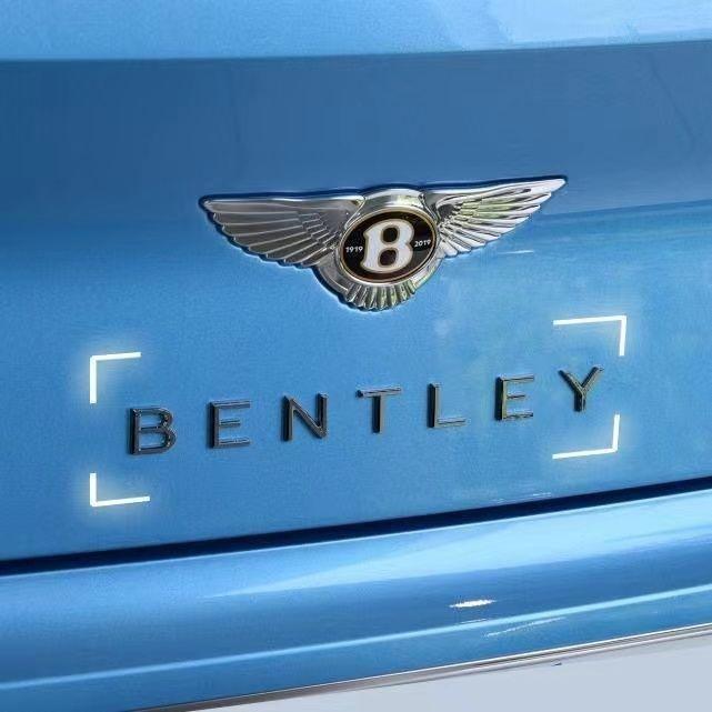 Наклейка на багажник BENTLEY LOGO С Английской Буквой Для Bentley Flying Spur Continental GT Bentayga Mulsanne