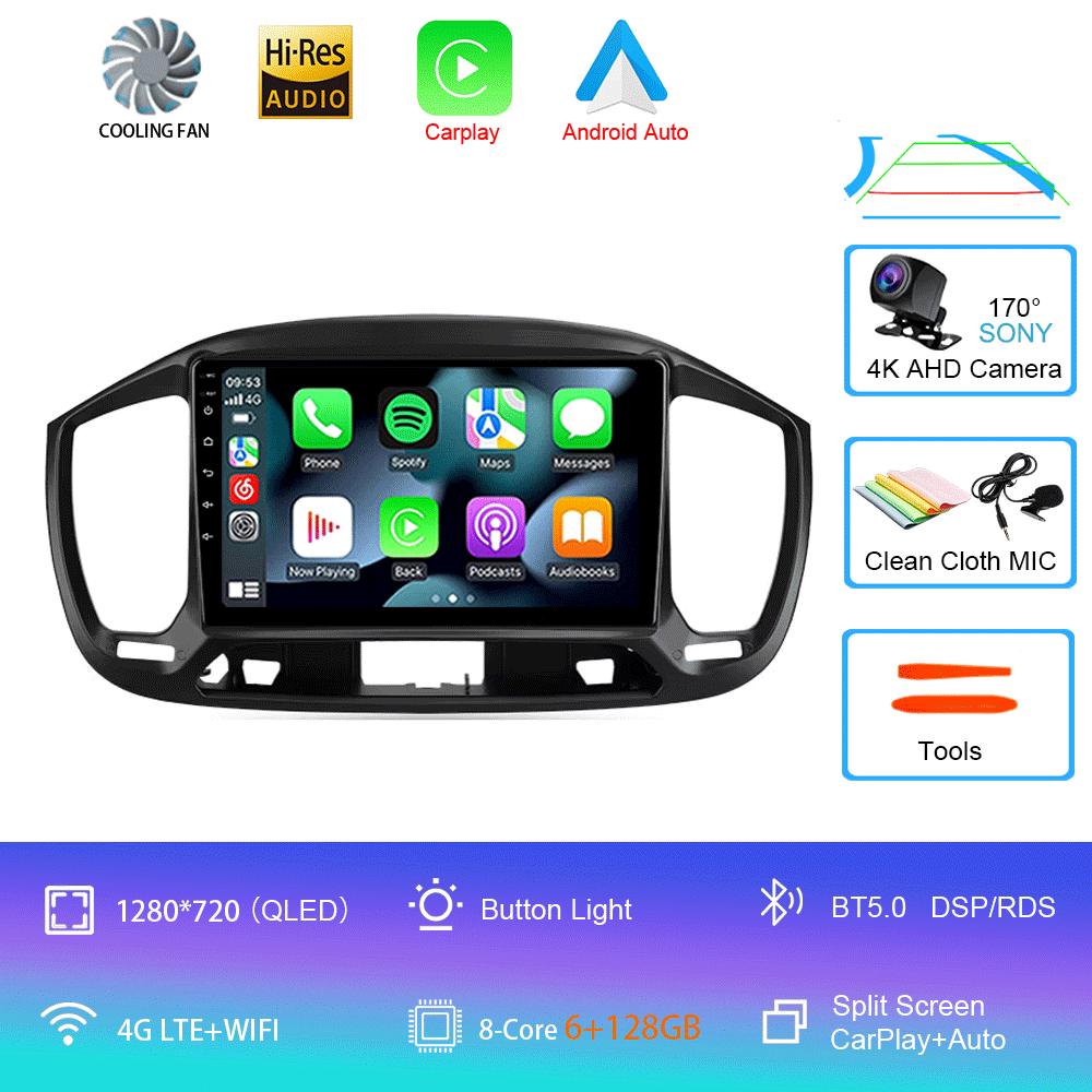 For Fiat Uno 2014 2015 2016 2017 2018 2019 2020 Car Radio Android 14 Carplay Auto GPS Multimedia Player Stereo video WIFI+4G DSP