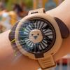 Носимый портативный вентилятор 3 скорости в форме часов Охладитель воздуха Перезаряжаемый маленький вентилятор с ремешком на запястье для путешествий кемпинга походов пляжа
