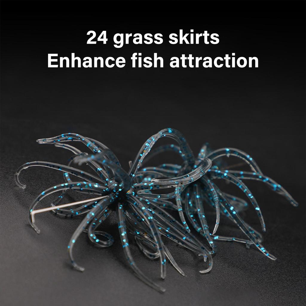 Искусственные рыболовные приманки Медленно плавающие приманки Имитация рыболовных морских ежей Приманки Мягкие плавающие приманки Набор рыболовных приманок