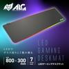Коврик для стола Allone LED 80 x x 30см Светящийся Градиент Микрофибра Игровая Комната 0.4 киберспорт ALGA-LEDDM80