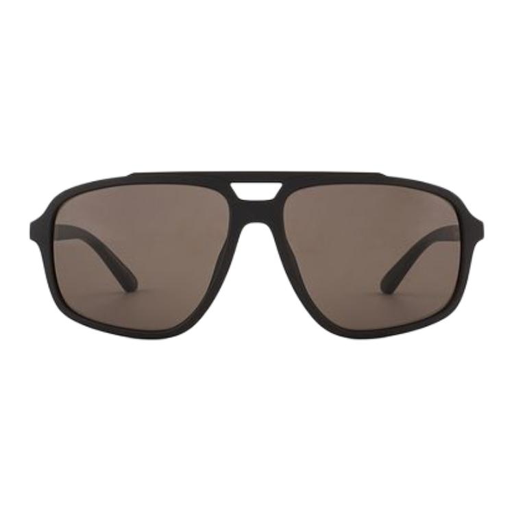 Emporio Armani Логотип Прямоугольные Пластиковые Солнцезащитные Очки Унисекс Солнцезащитные Очки Черные EA4236U.L61863.L159.L