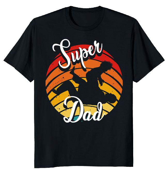 Винтажная футболка унисекс «День отца» Dad Daddy
