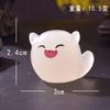 7Pcs/set Cartoon Halloween Ornaments Luminous Ghost Animal Minaitures Micro Landscape Diy Resin Crafts