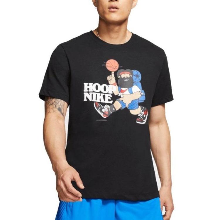 Nike Хуп Мультяшный Баскетбольный Принт Черный Мужской CV4870-010