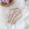 Модные палочки для волос Женские заколки Элегантные Простые Однотонные Зажимы для волос Девушки Металлические палочки для волос Аксессуары для волос Заколка Новинка