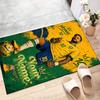 Brazilian football player Design Area Rug Personalized Name- Non-Slip, Soft & Cozy Floor Mat for Living Room, Office - Indoor/Outdoor Carpet