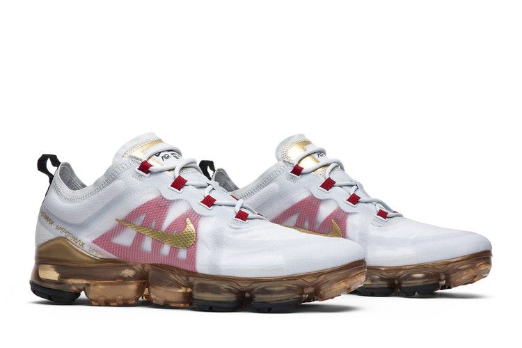 Мужские кроссовки Nike Air VaporMax 2019 Китайский Новый год Чистый платиновый (2019)