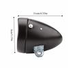6 LED Bike Headlight Black&Sliver Vintage Bike Light Durable LED Headlamp  Road Cycling