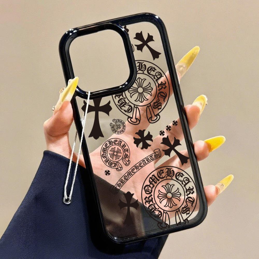Acrylic Phone Case for iPhone 11 12 13 14 Pro 12 14 16 Pro Max for Samsung A16 A36 A56 S24 FE High-quality Painted Anti-fall Mobile Phone Case