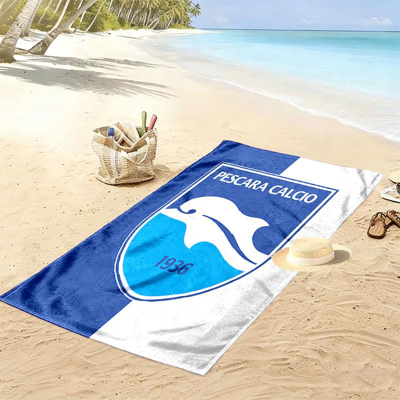 Delfino Pescara 1936 Print Beach Towel, Large Soft Quick Dry Towel for Beach Camping Swimming