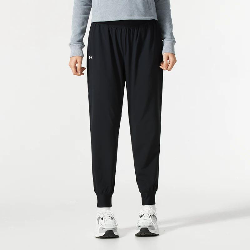Under Armour Official Women's Pants Genuine Summer Stretch Sports Pants Loose Casual Pants Woven Jogger Pants
