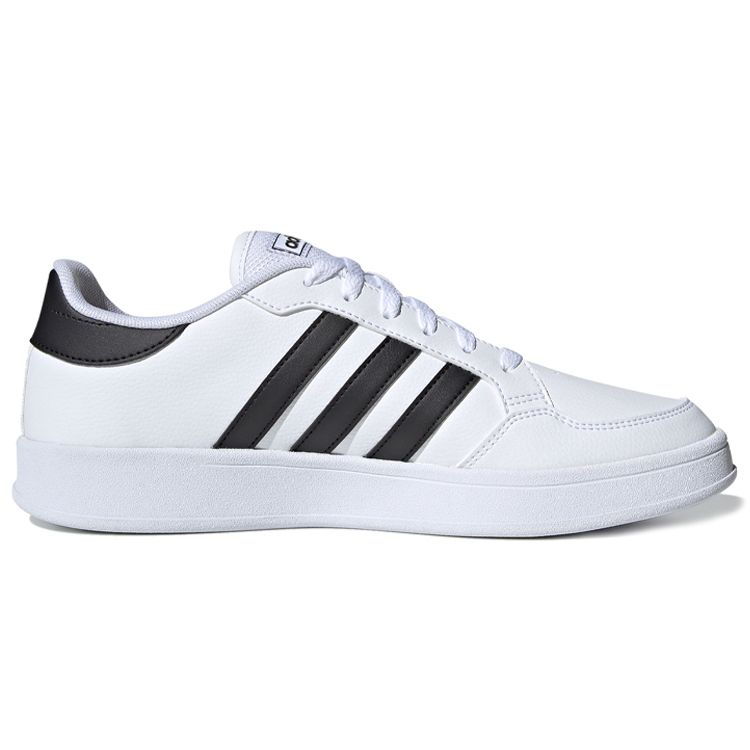 Adidas Breaknet White Black Мужские кроссовки Core-Black Cloud-White FX8707