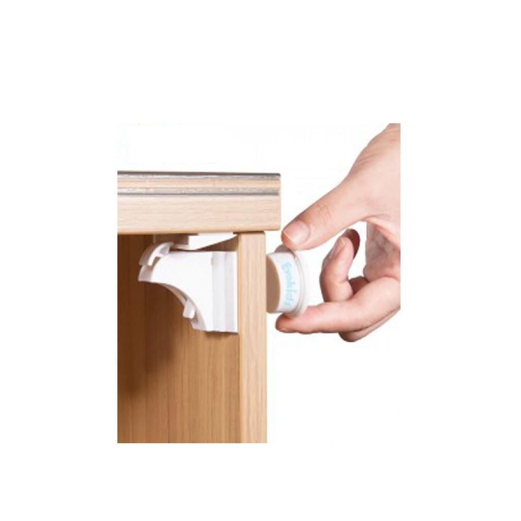 Магнитный замок безопасности (4 шт.) Блокировка от детей