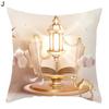 Pillow Case Breathable Festive Microfiber Modern Festival Home Sofa Soft Pillow Cushion Cover for Dorm