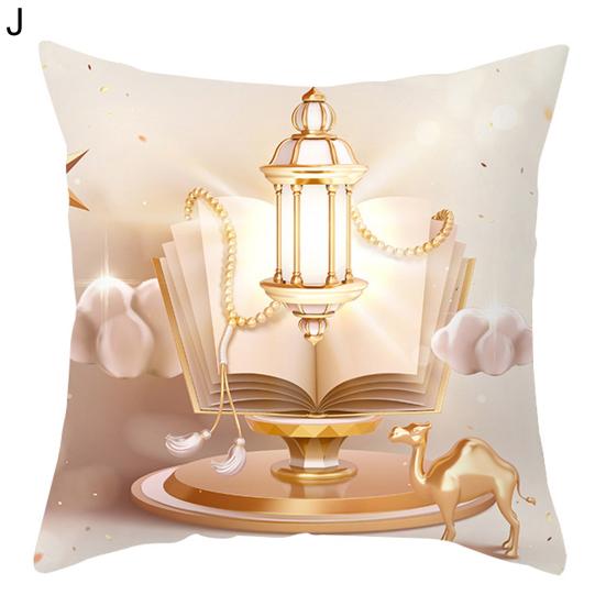Pillow Case Breathable Festive Microfiber Modern Festival Home Sofa Soft Pillow Cushion Cover for Dorm