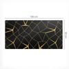 Anti-slip Desk Mat with Geometric Line Pattern 100x50 cm