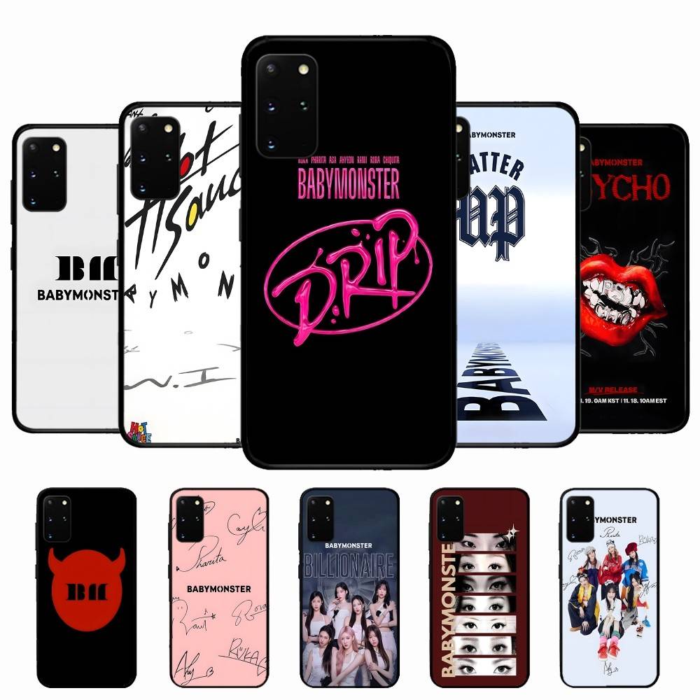 Чехол для телефона B-Baby M-Monster K-Kpop для Samsung S 24 Fe 25 Ultra Plus 20 Lite 21 30 22 23 24 22 Ultra 5G Fundas