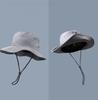 Bucket Hat With Neck Cover, Sun Protection Wide-Brim Hat, Breathable And Foldable Fishing Hat, Unisex, For Outdoor Hiking, Beach, And Camping