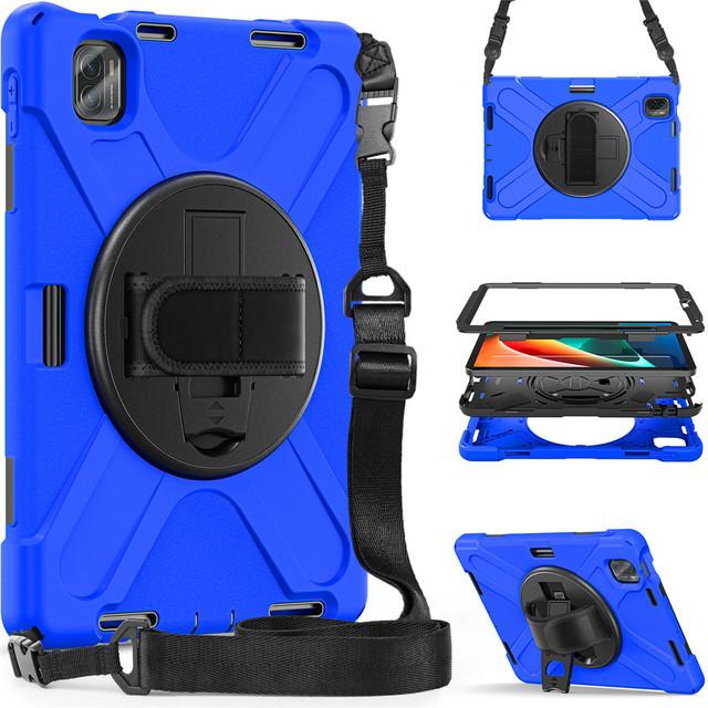 Чехол для Xiaomi Mi Pad 5 Pro, противоударный защитный чехол для детей, чехол для Xiaomi Pad 5, подставка, плечевой ремень